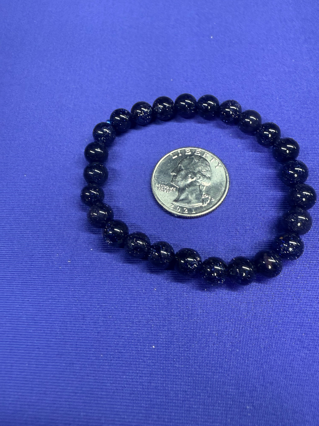 Blue Goldstone Bracelet